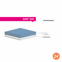 NESCHEN gudy® 870 doppelseitige Klebefolie, beidseitig permanent, trägerlos
