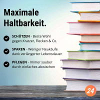 NESCHEN filmomatt® H 200 Buchschutzfolie, selbstklebend, matt, für Karten & Pläne