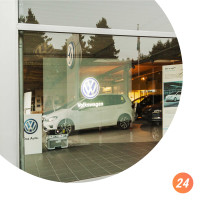 ASLAN® RP 36 RearProjection Rückprojektionsfolie, transparent, für Glasoberflächen